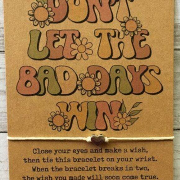 Encouraging Bracelet Cheerful Friendship Mental Health Awareness - Picture 3 of 3